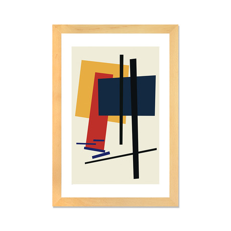 Tribute To Malevich // The Usual Designers (16"W x 24"H x 1"D)