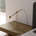 Balfour Table Lamp // Brass