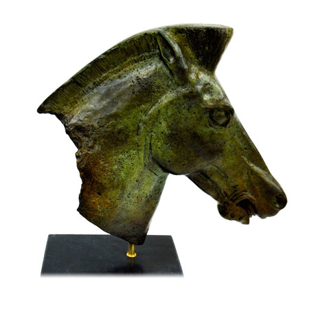 Hellenistic Bronze Horse Head