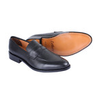 Goodyear Welted Slip On Penny Loafers // Black (US: 9)