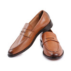 Goodyear Welted Slip On Penny Loafers // Tan (US: 12)