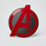 Avengers Wall Emblem // Red
