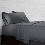 Super Soft Triple Brushed Allergy Free Microfiber 4-Piece Sheet Set // Charcoal (Twin)