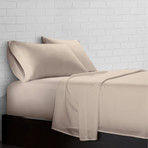 Super Soft Triple Brushed Allergy Free Microfiber 4-Piece Sheet Set // Taupe (Twin)