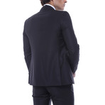 Jesse 3-Piece Slim Fit Suit // Black (Euro: 44)