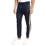 Side-Stripe Pants // Navy Blue (L)