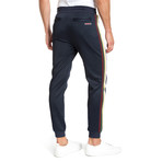 Side-Stripe Pants // Navy Blue (XL)