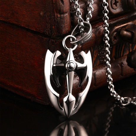 Shield Pendant Necklace
