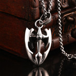 Shield Pendant Necklace