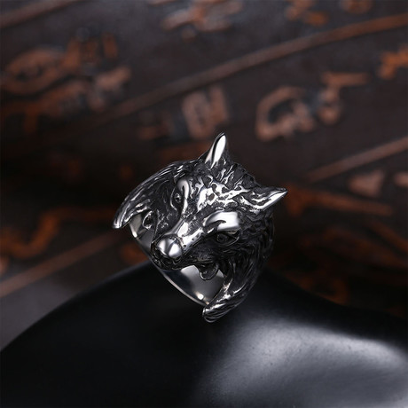 Mystic Fox Statement Ring (Size 8)