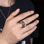 Amazonian Pisces Ring // Stainless Steel (8)