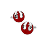 Star Wars Rebel Alliance Cufflinks // Red