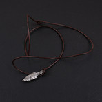 Damascus Arrowhead Pendant // 1973