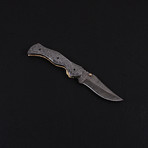 Damascus Folding Knife // 2746