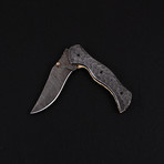 Damascus Folding Knife // 2746