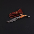 Damascus Folding Knife // 2747