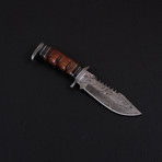 Damascus Tracker Knife // BK0268