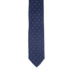 Salvatore Ferragamo // Polka Dot Tie // Blue