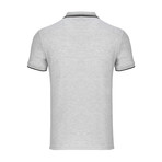 Milford Short Sleeve Polo Shirt // Gray Melange (L)