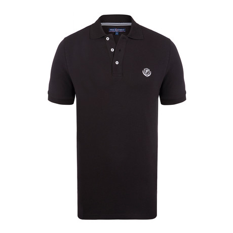 Manchester Short Sleeve Polo Shirt // Black (S)