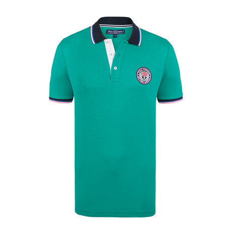 Riverside Short Sleeve Polo Shirt // Green (S)