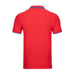 Newport Short Sleeve Polo Shirt // Red (S)
