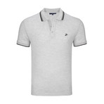 Milford Short Sleeve Polo Shirt // Gray Melange (M)