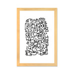 Sqwig // Dan Hobday (16" W x 24" H x 1" D)