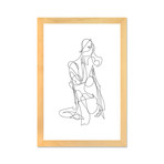 Woman // Dan Hobday (16" W x 24" H x 1" D)