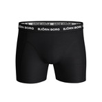 Solid Seasonal Boxer Briefs // Pack of 3 // Black + Mint + Turquoise (XL)