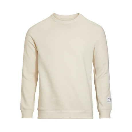 Center Crewneck Sweater // Cream (S)