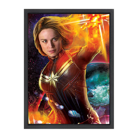 Captain Marvel I (16"W x 20"H x 2"D)