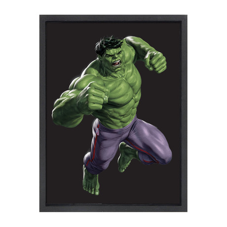 The Hulk (16"W x 20"H x 2"D)