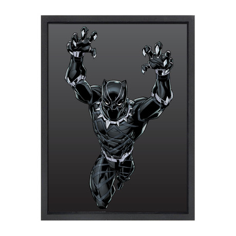 Black Panther (16"W x 20"H x 2"D)