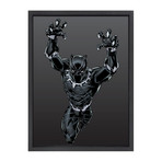 Black Panther (16"W x 20"H x 2"D)