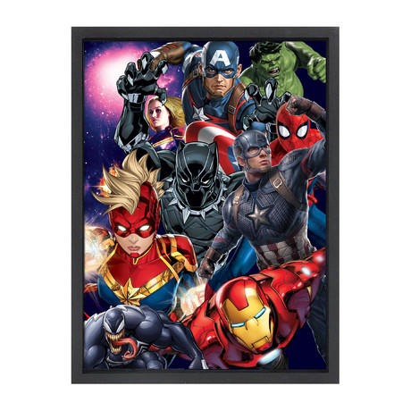 The Avengers III (16"W x 20"H x 2"D)