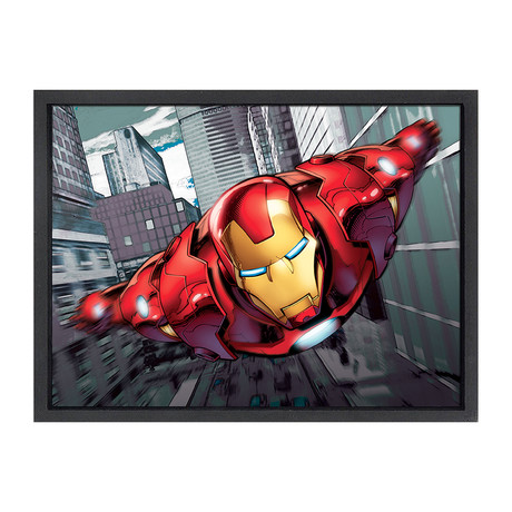 Iron Man I (16"W x 20"H x 2"D)