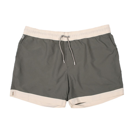 Swim Shorts // Gray + Cream (48)