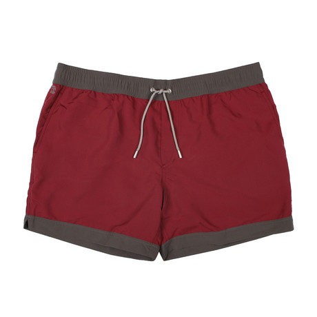 Brunello Cucinelli // Swim Shorts // Maroon (48)
