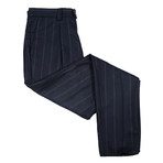 Wool Navy Dress Casual Dress Pants // Blue (34WX32L)