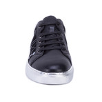 Kayden Sneaker // Silver + Black (US: 9)