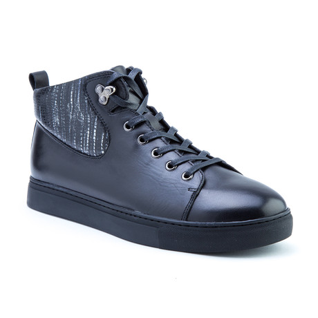 Carroll High-Top Sneaker // Black (US: 8)