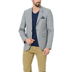 C2606 Blazer // Gray + Dark Blue (L)