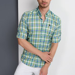 Isaac Button-Up Shirt // Green (Medium)