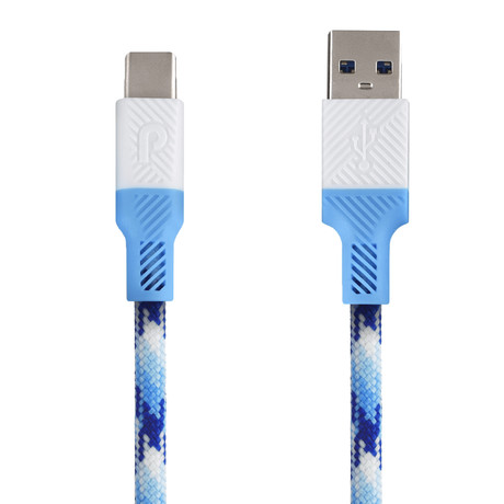 Glacier Paraflex USB-C to USB-A 3.0 Cable (3 Feet)