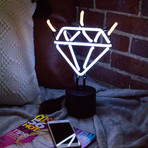 Diamond Neon Light