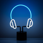 Headphone Neon Light