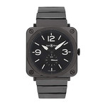 Bell & Ross BRS-BL Quartz // BRS-BL-CERAMIC/SCE // Store Display