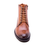 Okada Lace-Up Boot // Cognac (US: 8.5)
