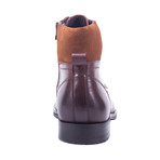 Kenz Lace-Up Boot // Brown (US: 9)